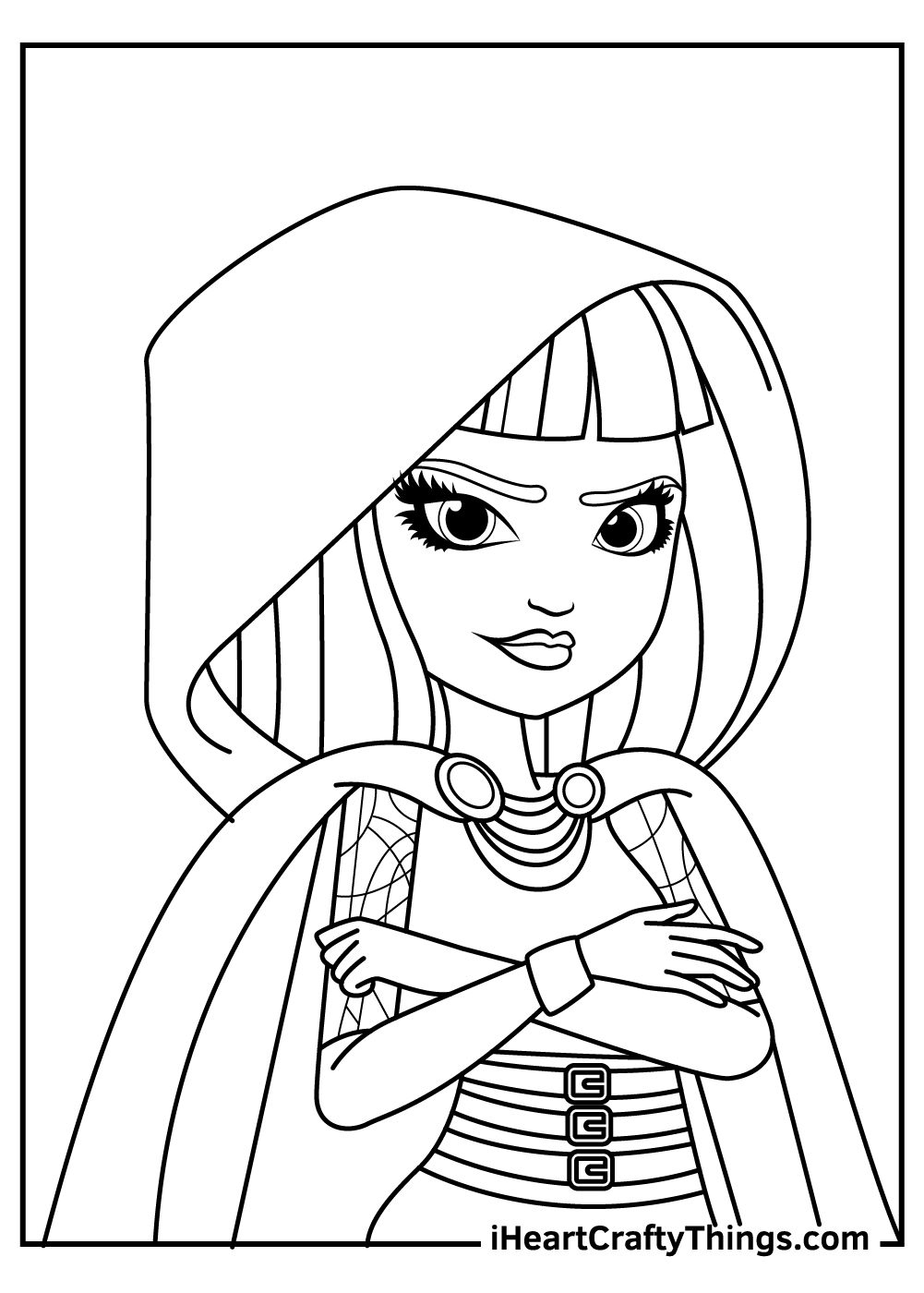 cerise hood ever after high coloring pages free download