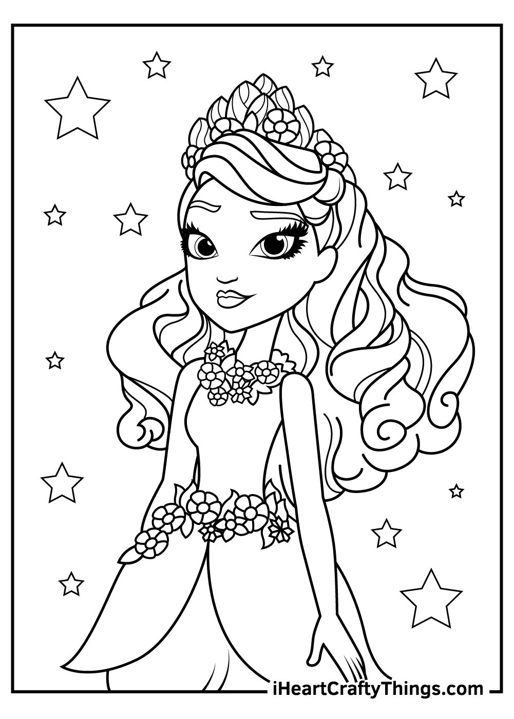 nina thumbell ever after high coloring pages free printables