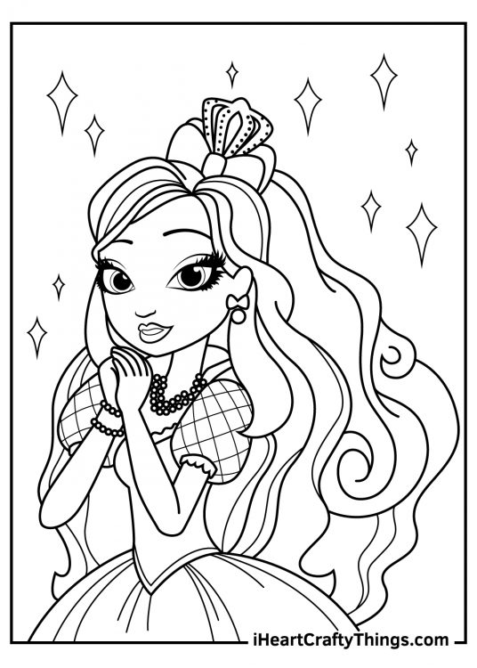 Ever After High Coloring Pages (100% Free Printables)