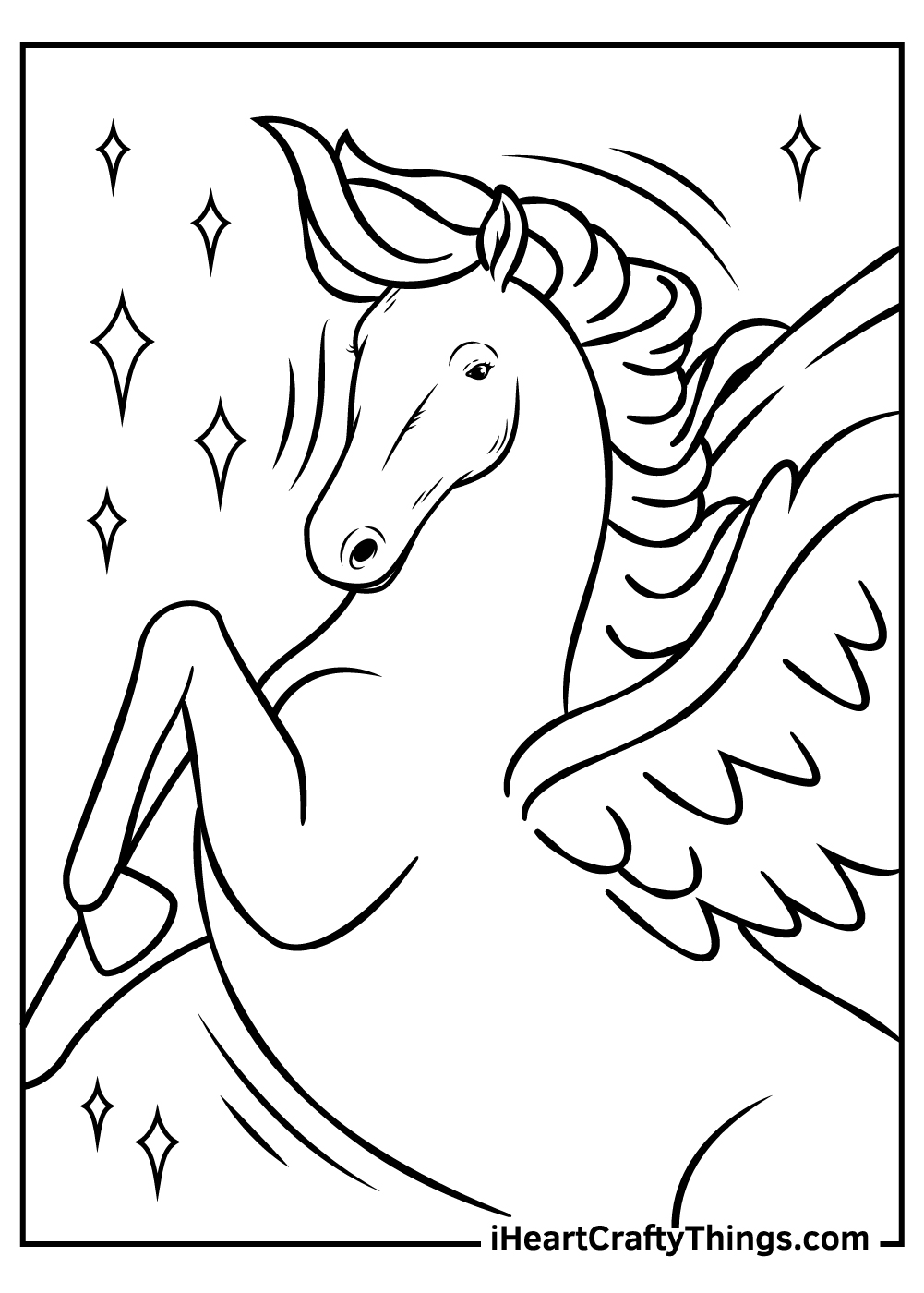 printable mythical creatures coloring pages