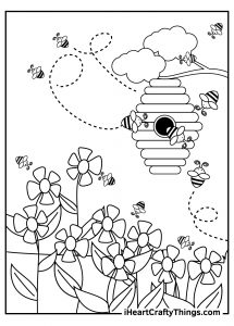 45 Garden Coloring Pages (100% Free Printables)
