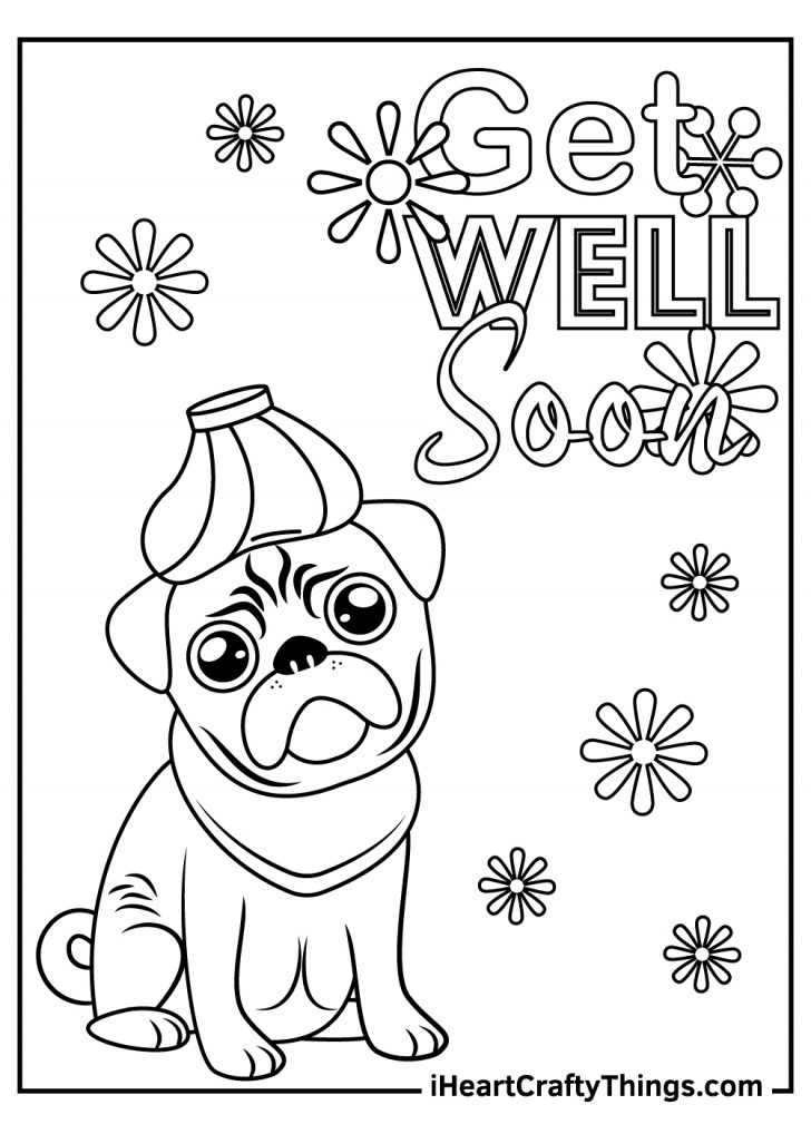 Get Well Soon Coloring Pages 100 Free Printables 