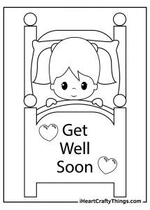 15 Get Well Soon Coloring Pages (100% Free Printables)