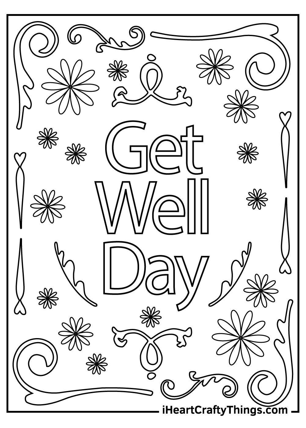 20+ Feel Better Coloring Pages