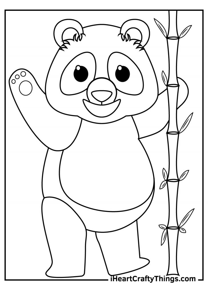 30 Giant Panda Coloring Pages (100% Free Printable PDF)