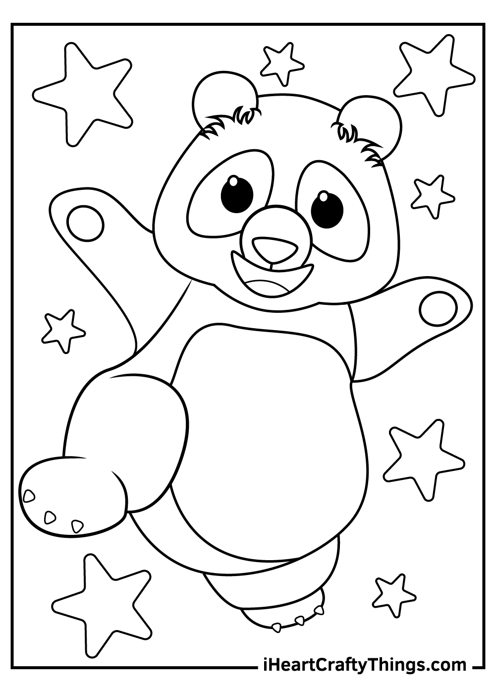 Panda Bear coloring page  Free Printable Coloring Pages