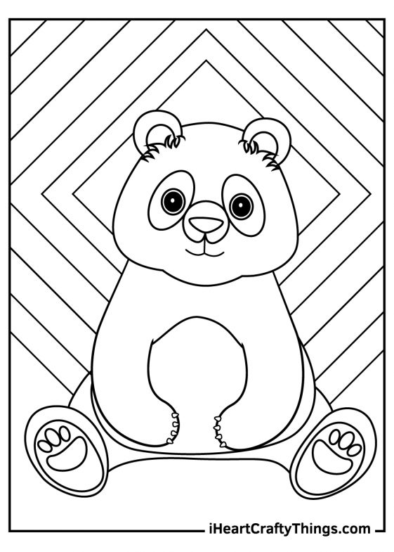 30 Giant Panda Coloring Pages (100% Free Printable PDF)