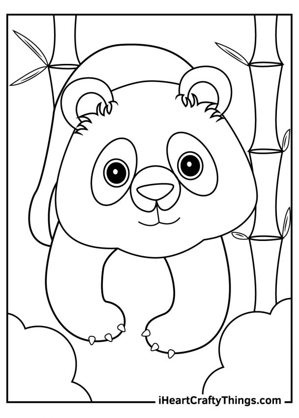 30 Giant Panda Coloring Pages (100% Free Printable PDF)