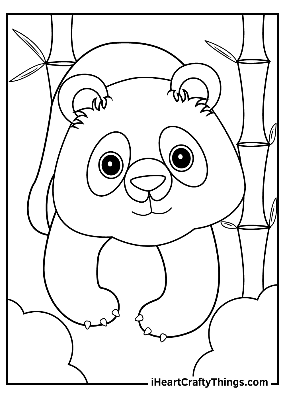 Panda Coloring Pages - Free Printable Coloring Pages for Kids