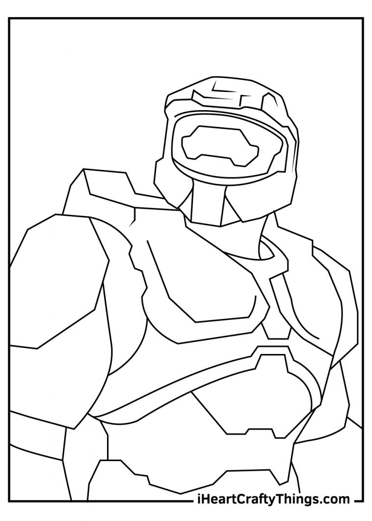 Halo Coloring Pages (Updated 2021)