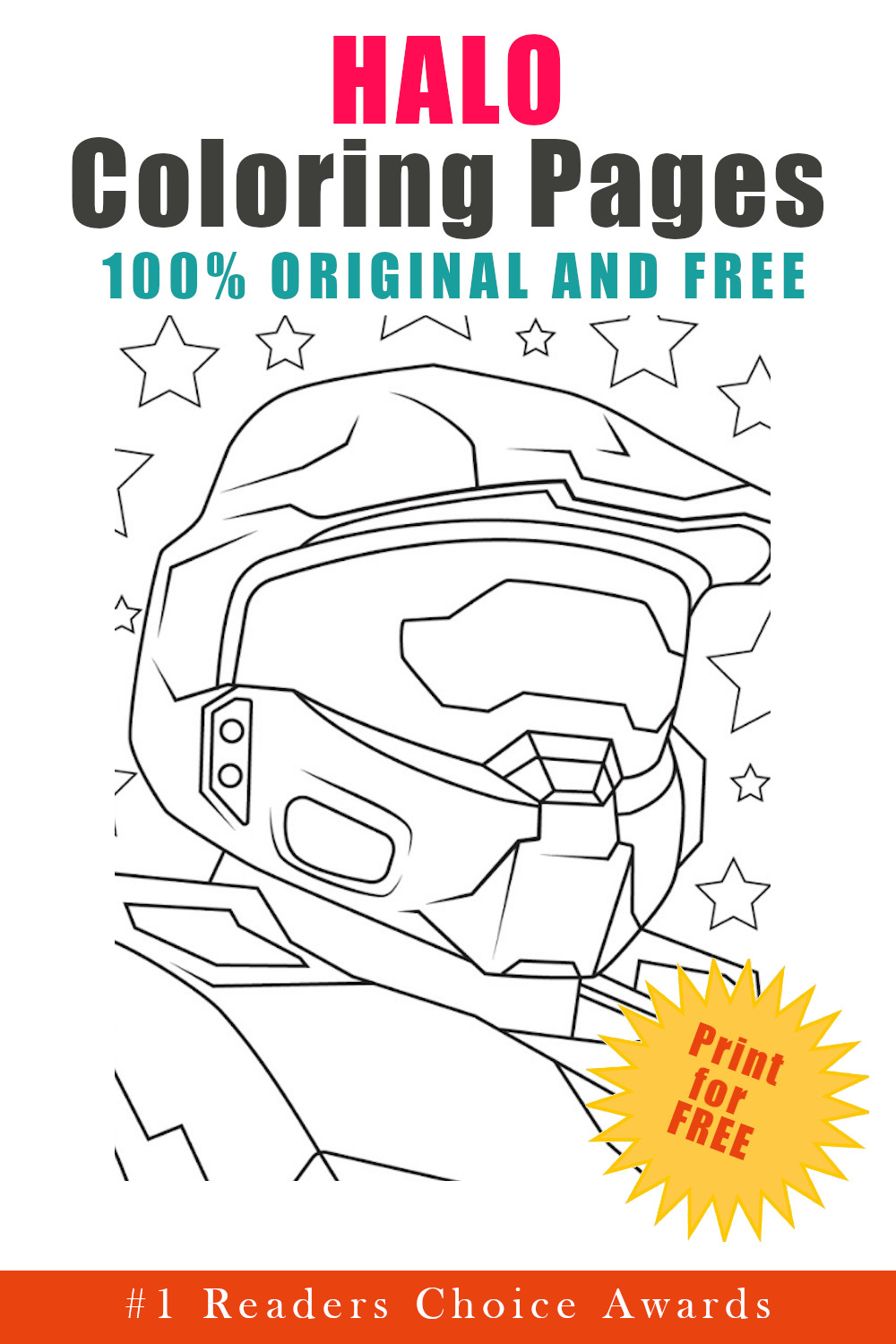 Halo Coloring Pages Updated 2021