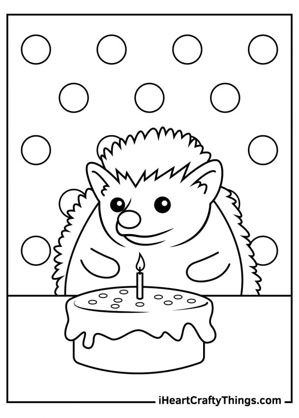 15 Hedgehog Coloring Pages (100% Free Printables)
