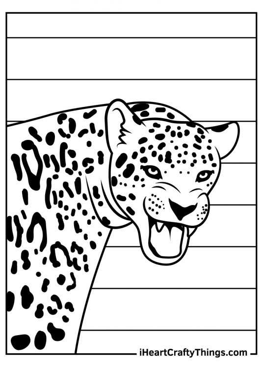 15 Jaguar Coloring Pages (100% Free Printables)