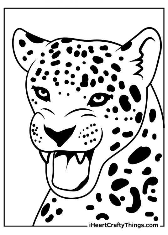 Jaguar Coloring Pages (100% Free Printables)