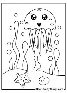 Jellyfish Coloring Pages (100% Free Printables)