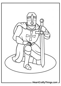 Knight Coloring Pages (Updated 2021)