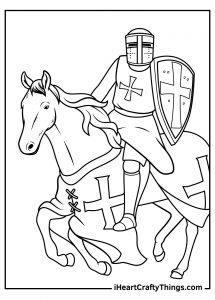 Knight Coloring Pages (Updated 2023)