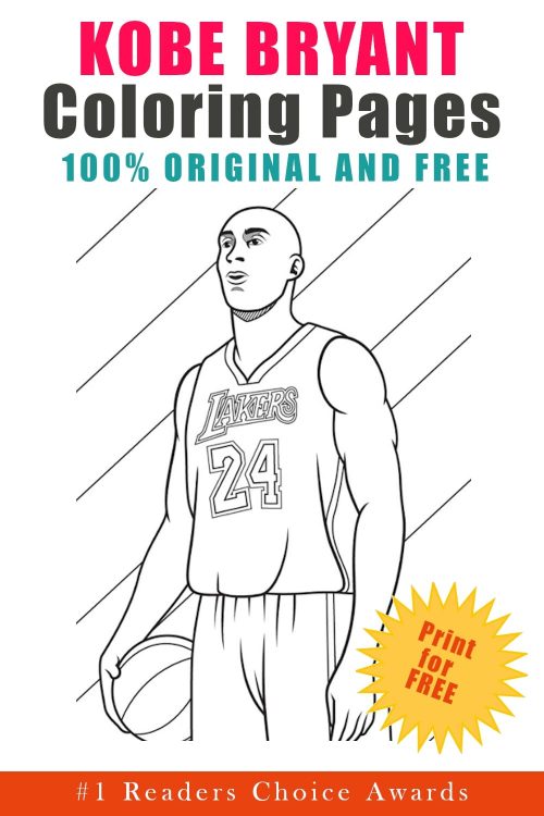 Kobe Bryant Coloring Pages (100 Free Printables)