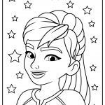 lego friends coloring image