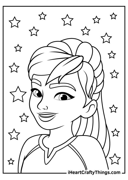 LEGO Friends Coloring Pages