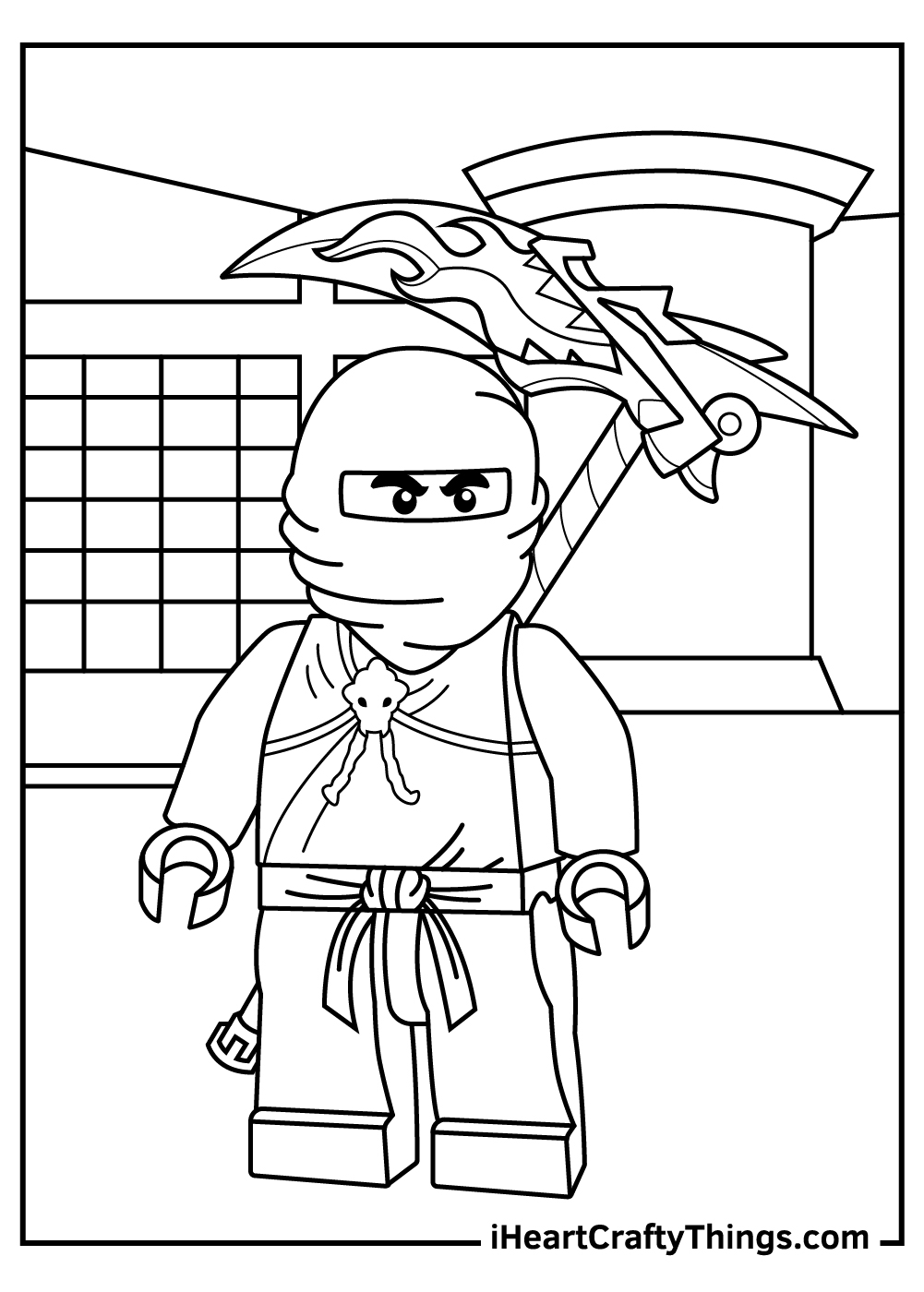 Printable Lego Ninjago Coloring Pages Updated 20