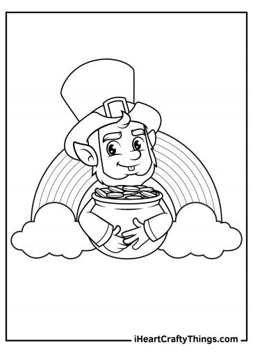 Leprechaun Coloring Pages (Updated 2024)