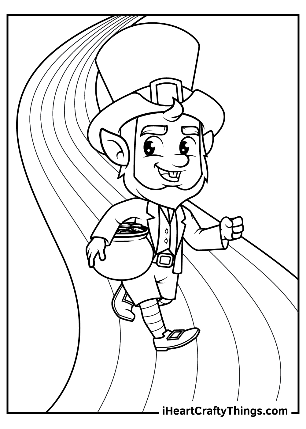 lepercon coloring pages