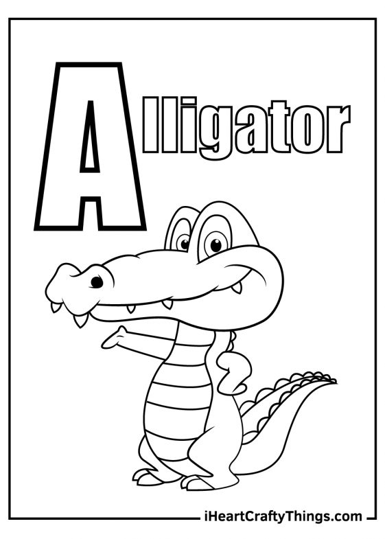 Letter A Coloring Pages (100% Free Printables)
