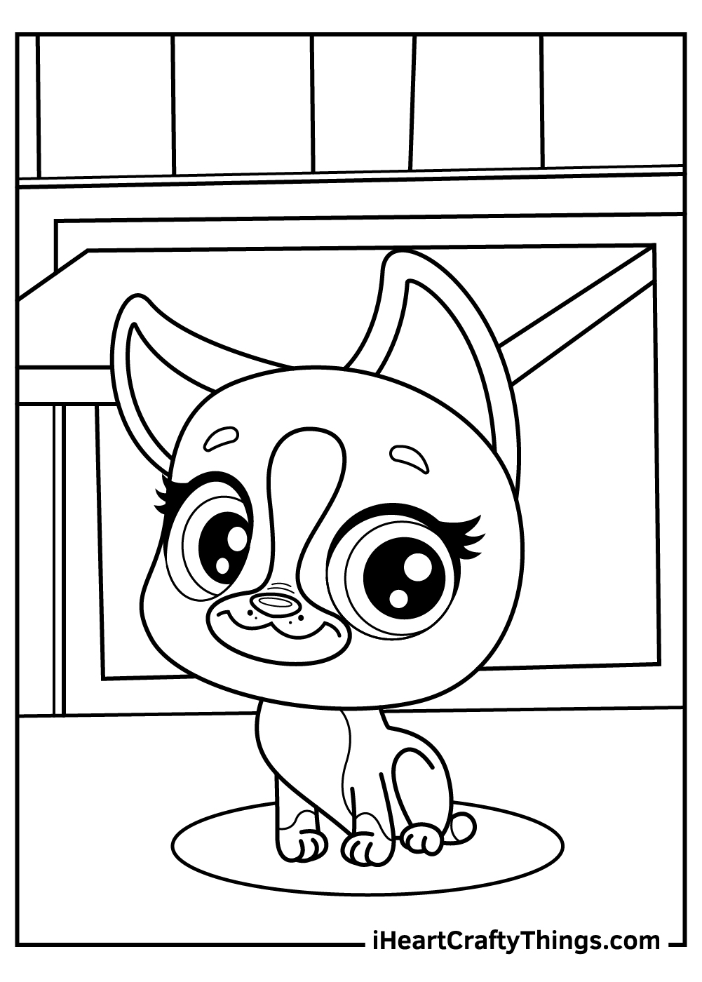 littlest pet shop coloring pages for kids free download
