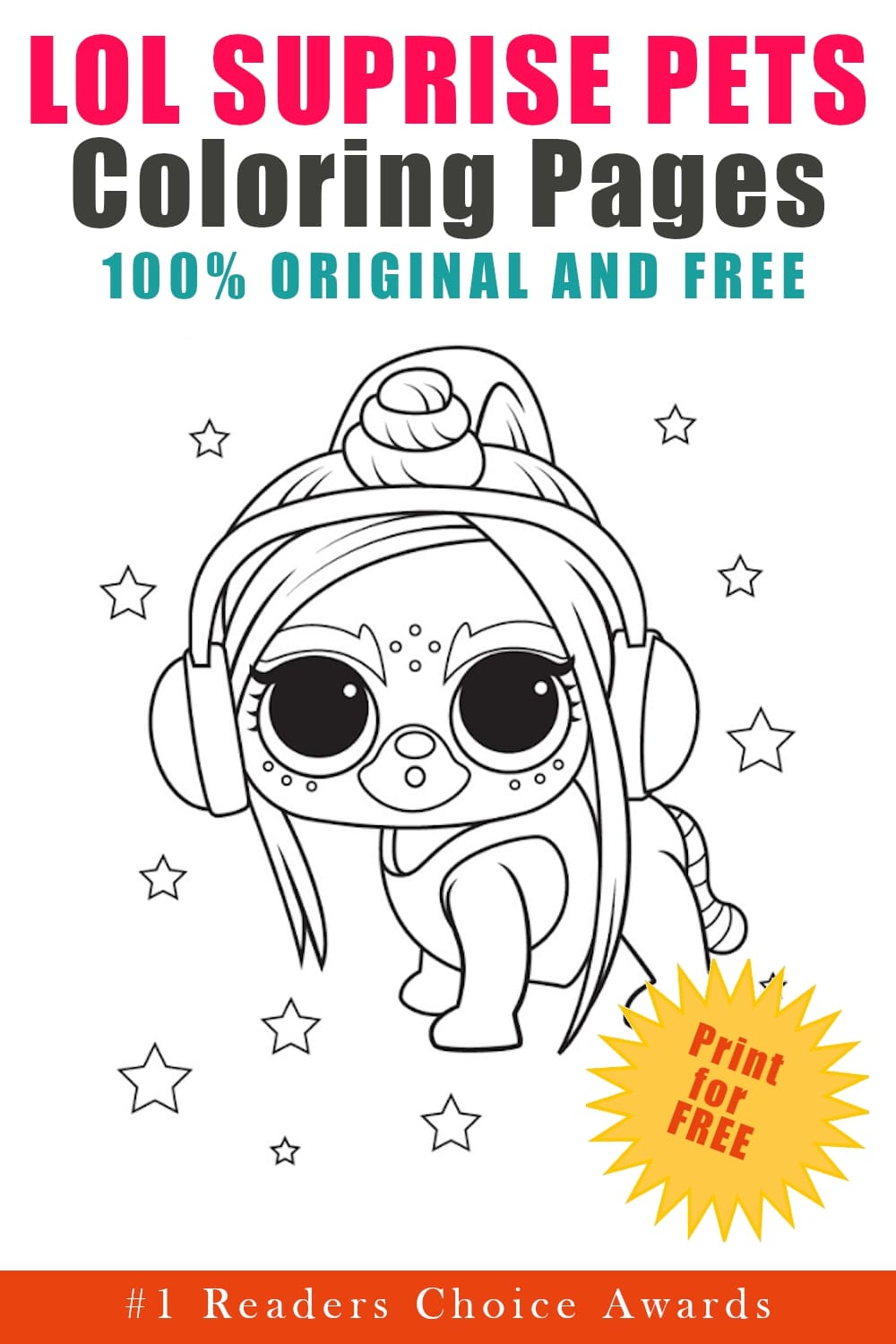 original and free lol surprise pets coloring pages