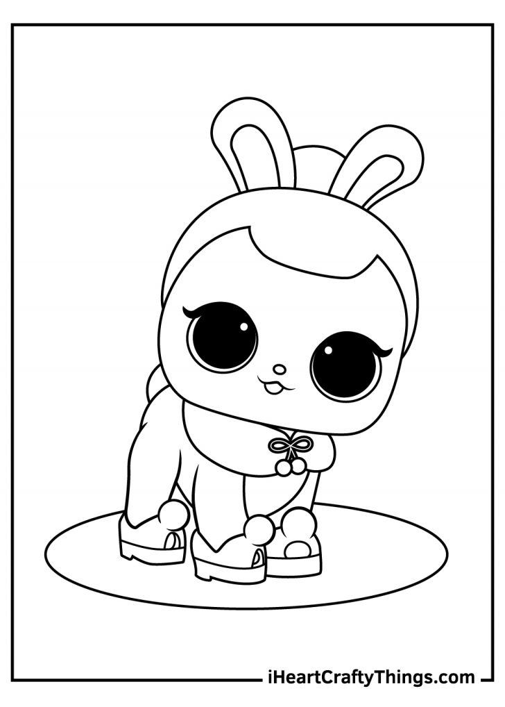 Lol Surprise Pets Coloring Pages (100% Free Printables)