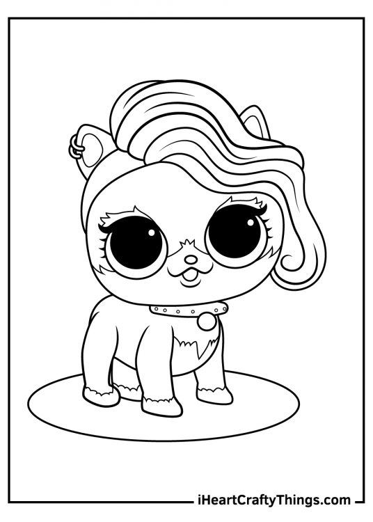 LOL Surprise Pets Coloring Pages (Updated 2022)