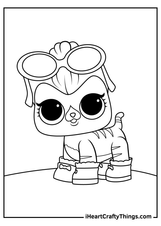 LOL Surprise Pets Coloring Pages (100% Free Printables)