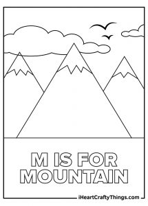 Mountains Coloring Pages (Updated 2022)