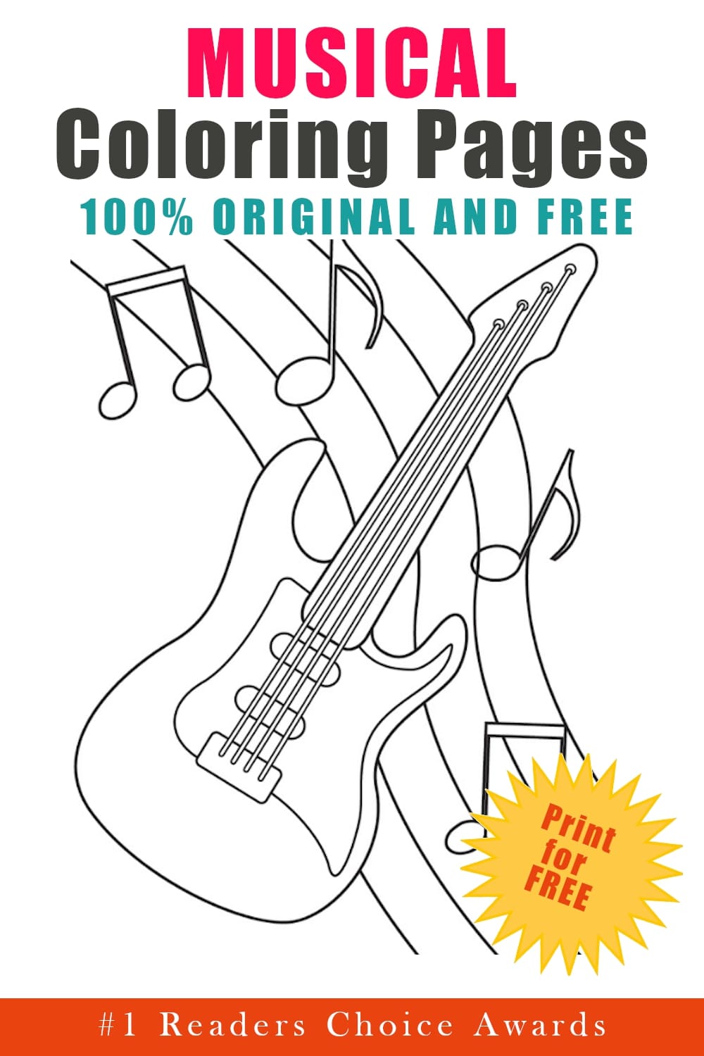 Instruments Coloring Book: Creative Musical Instruments Coloring Book For Kids  Ages (4 -8) (Paperback)