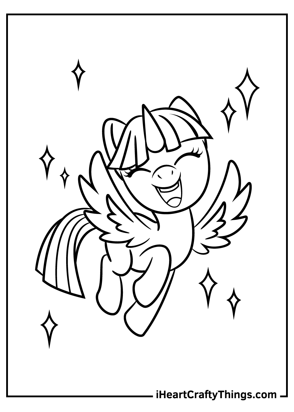 my little pony coloring pages Twilight Sparkle
