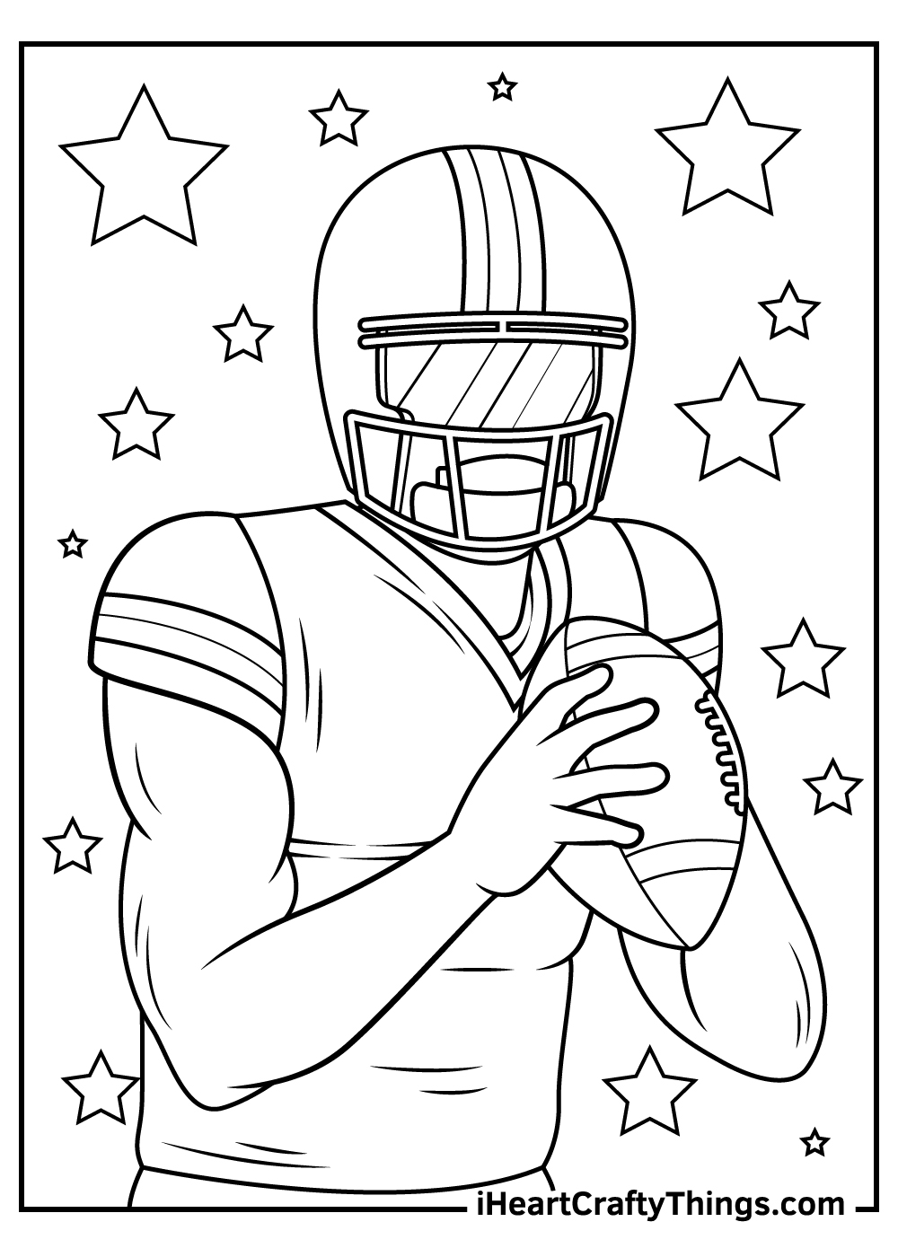NFL Coloring Pages Updated 2021 