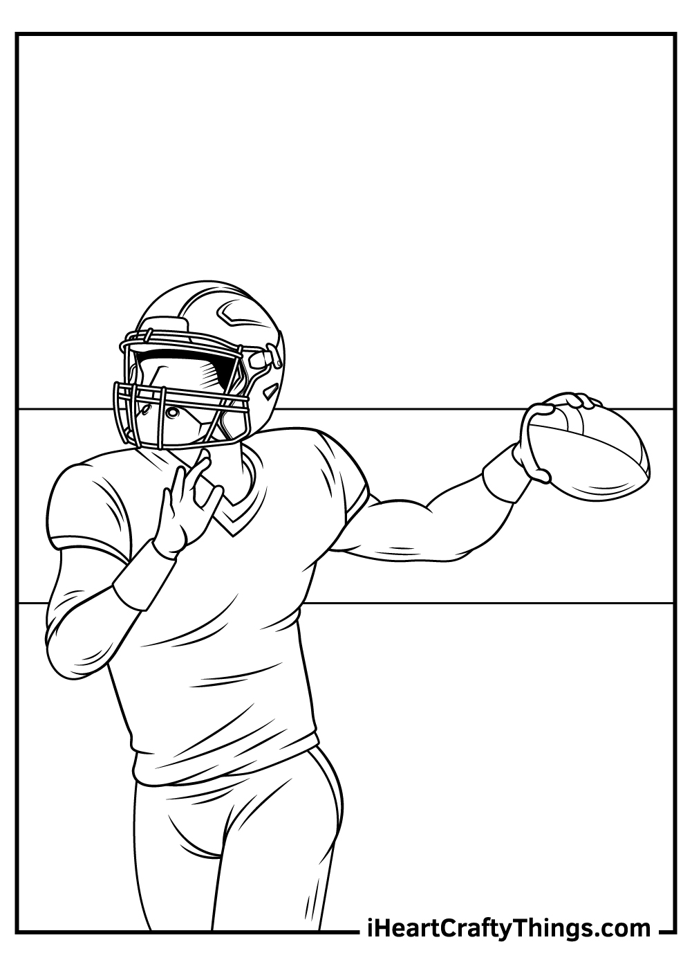 NFL Coloring Pages Updated 2021 