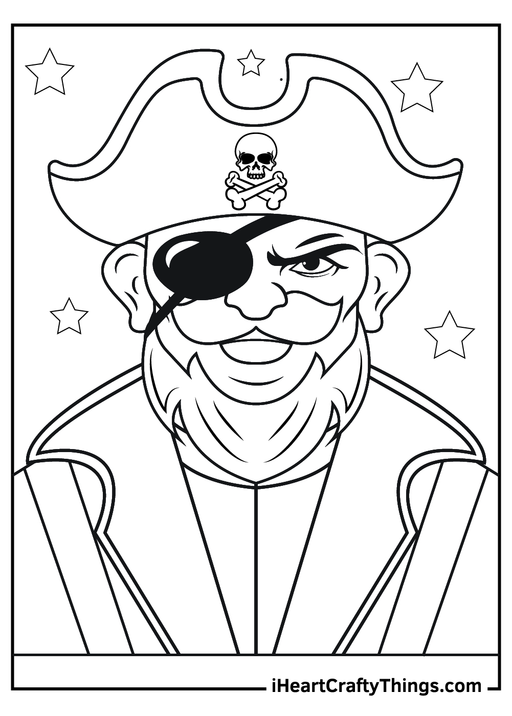 Pirate Boy and Girl Dry Erase Coloring Set ITH