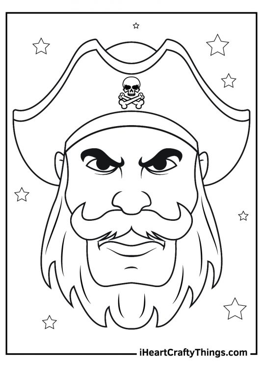 15 Pirate Coloring Pages (100% Free Printables)