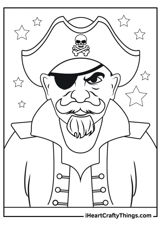 Pirates Coloring Pages (100% Free Printables)