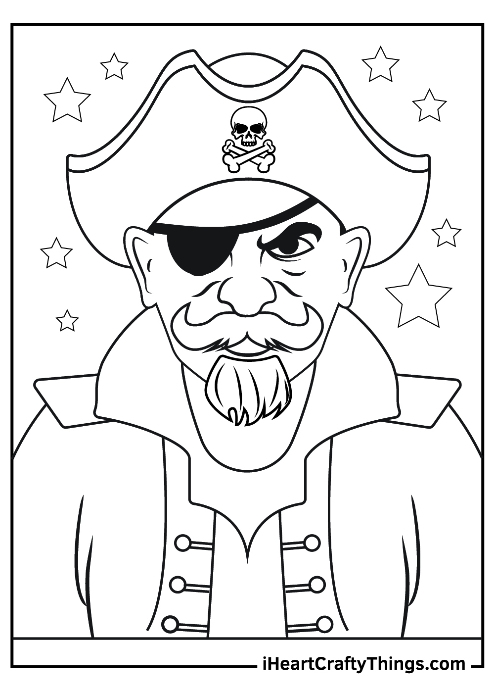 Pirate coloring games and activities for kids