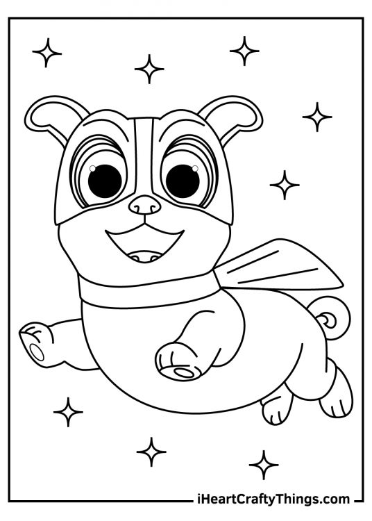 Puppy Dog Pals Coloring Pages