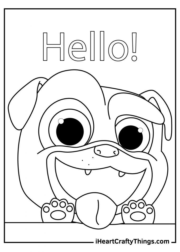 Puppy Dog Pals Coloring Pages (100 Free Printables)