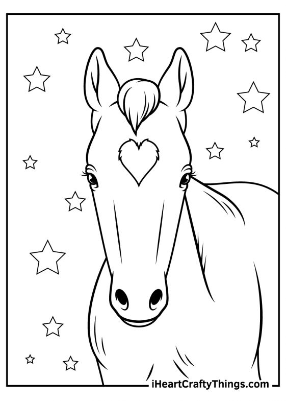15 Realistic Horse Coloring Pages (Updated 2025)