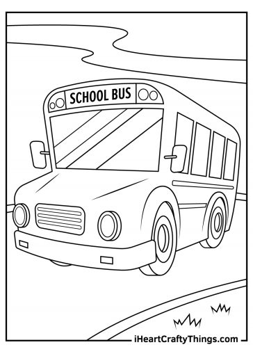 School Bus Coloring Pages (Updated 2024)