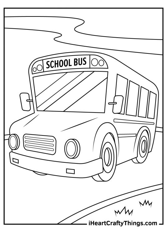 15 School Bus Coloring Pages (Updated 2024)