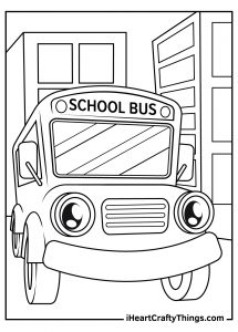 School Bus Coloring Pages (Updated 2023)