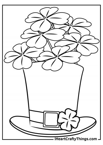 Shamrock Coloring Pages (Updated 2024)