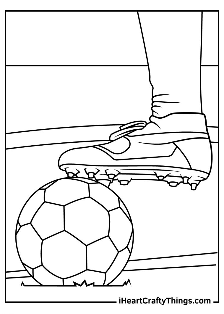 Soccer Coloring Pages (100 Free Printables)